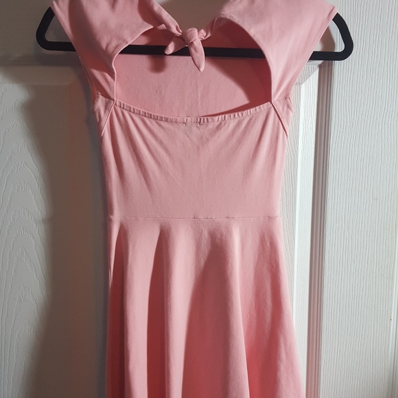 ARITZIA TALULA Pastel Pink Palmette Dress, XXS - Picture 5 of 5